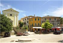 Cunski auf der Insel Losinj in Kroatien