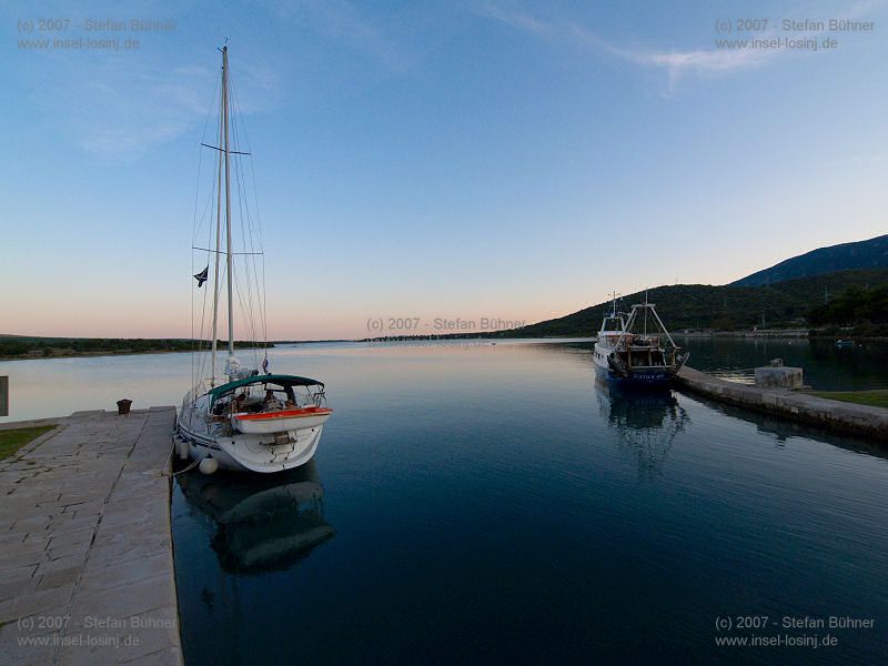der Gebirgszug des Osorscica bei Nerezine / Osor auf der Insel Losinj