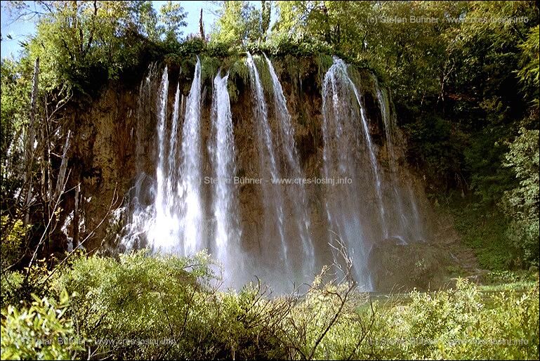 die Plitvicer Seen in Kroatien