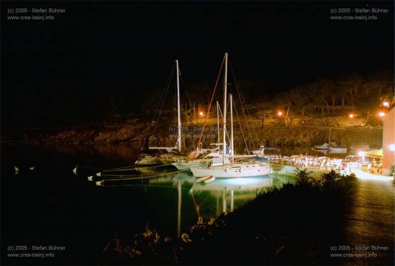 n�chtens in Rovenska auf Losinj