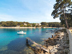 in der Cikat Bucht in Mali Losinj - Kroatien